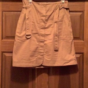Khaki skirt